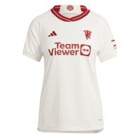 Camisa de time de futebol Manchester United Marcus Rashford #10 Replicas 3º Equipamento Feminina 2023-24 Manga Curta